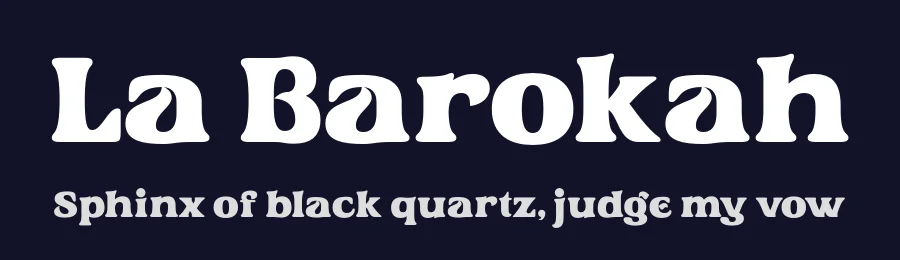 La Barokah by Nirmana Visual — Decorative Font — thumbnail 2