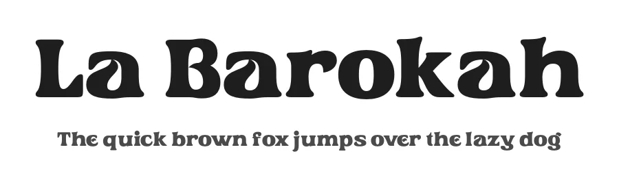 La Barokah by Nirmana Visual — Decorative Font