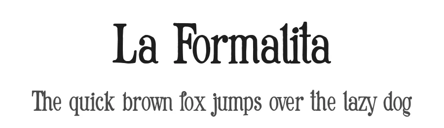 La Formalita