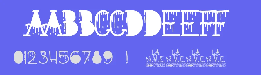 La Nueva Vieja Escuela by Woodcutter — Decorative Font — thumbnail 3