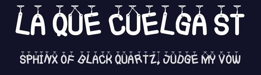 La Que Cuelga St by Southype — Decorative Font — thumbnail 2
