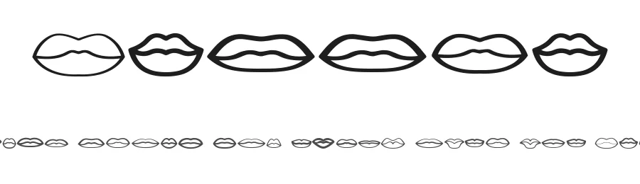 Labbra by Vladimir Nikolic — Dingbats Font