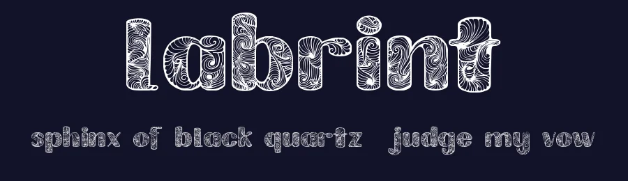 Labrint by Digital Typeface Studio — Decorative Font — thumbnail 2