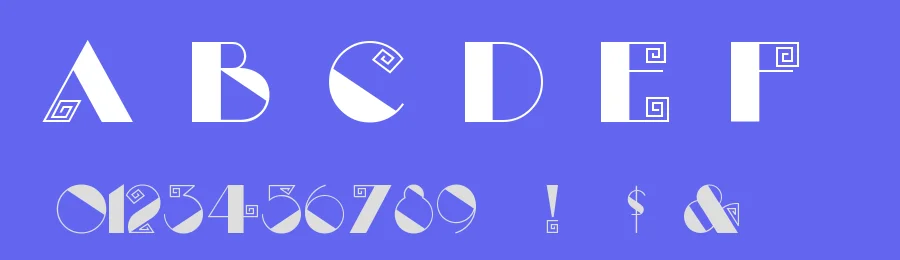 Labyrinth by Nick's Fonts — Decorative Font — thumbnail 3