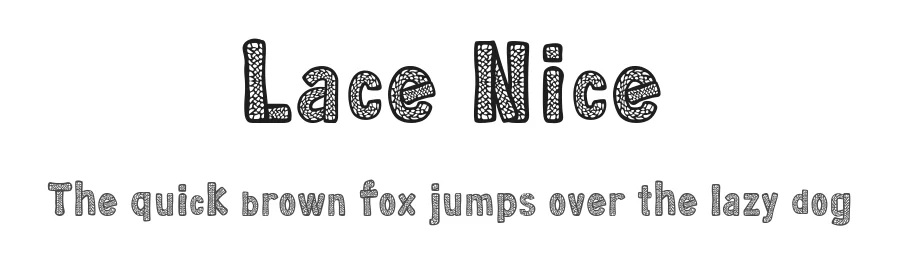 Lace Nice by Galdino Otten Fonts — Decorative Font