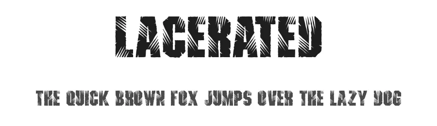 Lacerated