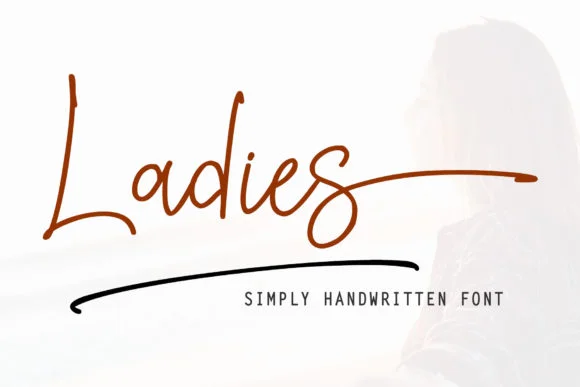 Ladies Font by Creaditive Design by Creaditive Design — Script Handwritten Font