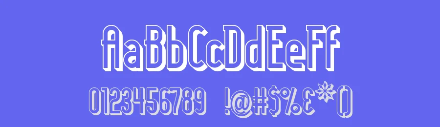 Lady Ice by CybaPee — Sans Serif Font — thumbnail 3