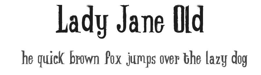 Lady Jane Old by Fontscafe.com β Decorative Font
