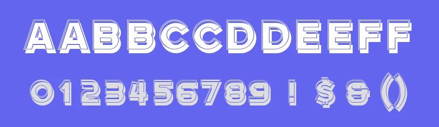 Lake by Vladimir Nikolic — Decorative Font — thumbnail 3
