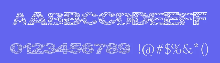 Lake Toba by Imran Nasution — Decorative Font — thumbnail 3