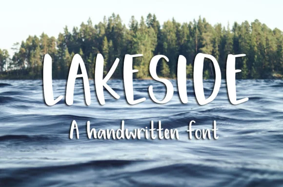 Lakeside Font by dansiedesign — Script Handwritten Font