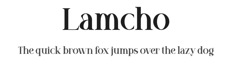 Lamcho