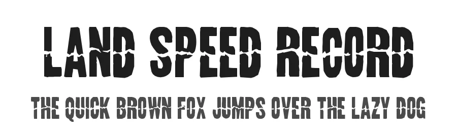 Land Speed Record