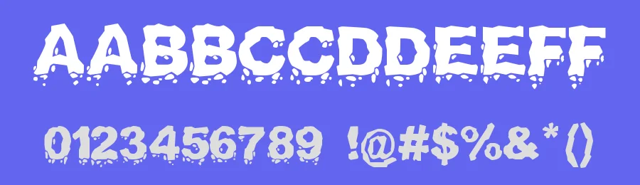 Landslide by Bud White — Decorative Font — thumbnail 3
