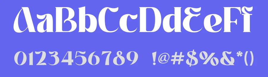 Langita by Mocha Frappuccino — Decorative Font — thumbnail 3