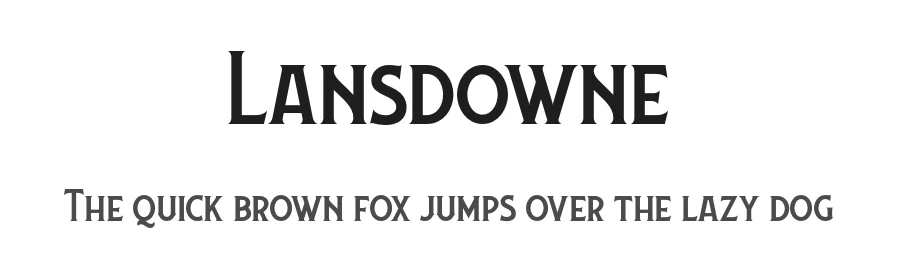 Lansdowne