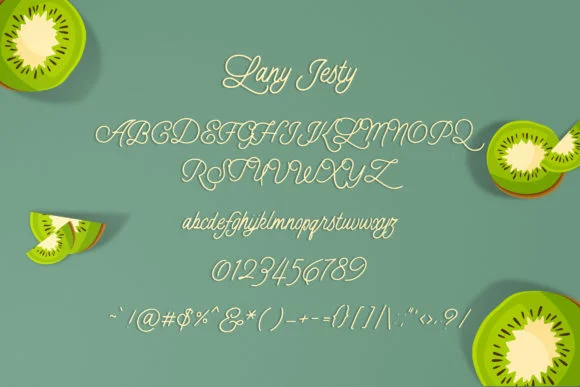 Lany Jesty Script Font by Maulana Creative — Script Handwritten Font — thumbnail 6