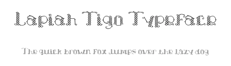 Lapiah Tigo Typeface