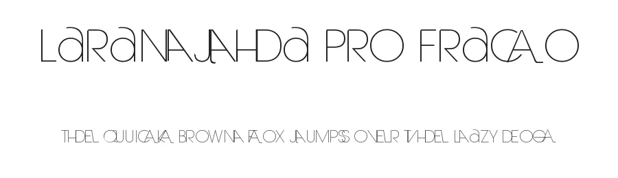 Laranjha Pro Fraco