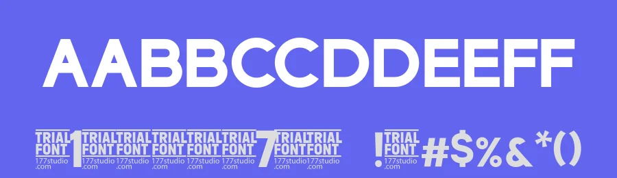Largest Genome by 177Studio — Sans Serif Font — thumbnail 3