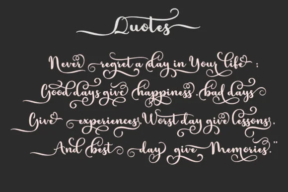 Larisa Font by Sulthan Studio by Sulthan Studio — Script Handwritten Font — thumbnail 6