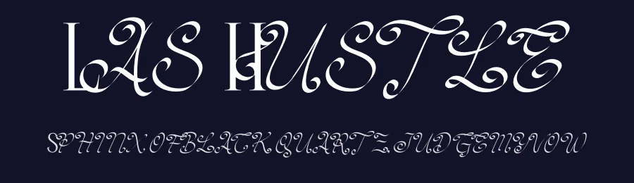 Las Hustle by Storytype Studio — Decorative Font — thumbnail 2