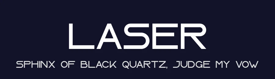 Laser by Linecreative — Sans Serif Font — thumbnail 2