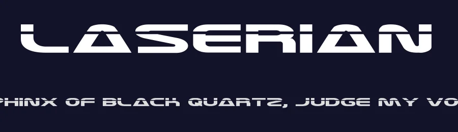 Laserian by Iconian Fonts — Display Font — thumbnail 2