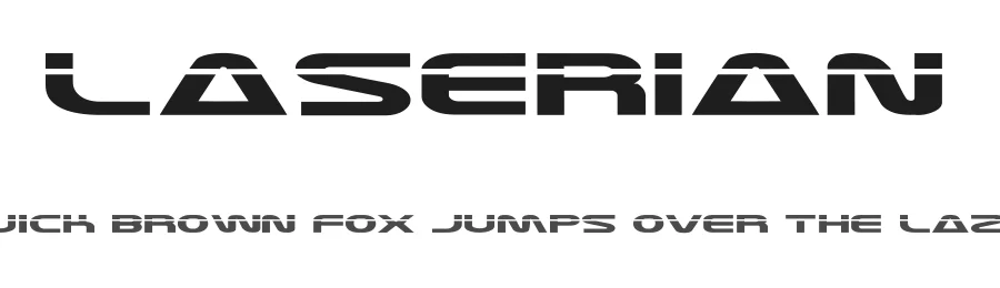 Laserian by Iconian Fonts — Display Font