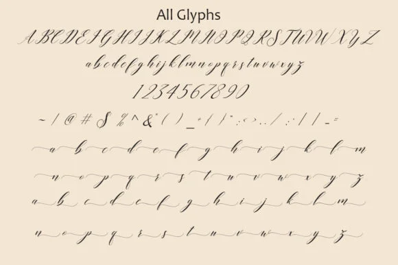Last Night Script Font by Amarlettering — Script Handwritten Font — thumbnail 3