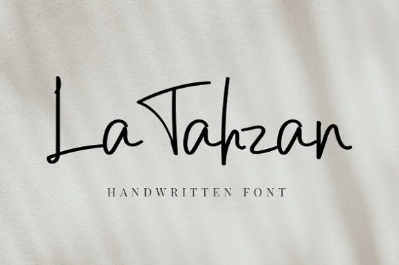 LaTahzan Font by agamous — Script Handwritten Font