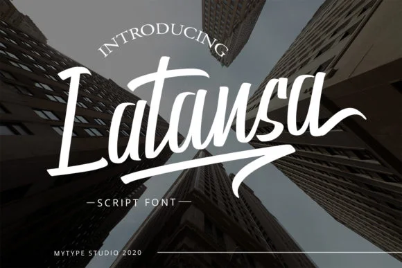 Latansa Font by Mytype Studio — Script Handwritten Font
