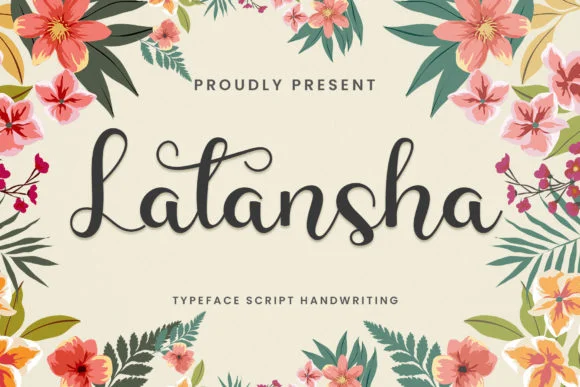 Latansha Font by YanStudio — Script Handwritten Font