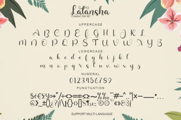Latansha Font by YanStudio — Script Handwritten Font — thumbnail 7