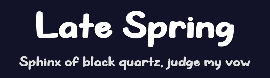 Late Spring by Misti's Fonts — Script Handwritten Font — thumbnail 2