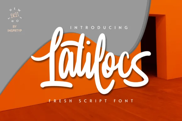 Latilocs Font by InspiraType — Script Handwritten Font