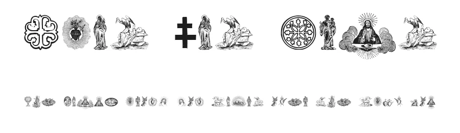 Laus Sus Cris by Intellecta Design — Dingbats Font