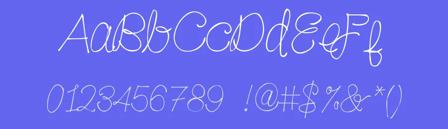 Lavender Sweet Orange by Sabrina Schleiger — Script Handwritten Font — thumbnail 3