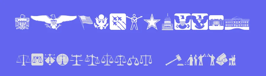Law & Order by Iconian Fonts — Dingbats Font — thumbnail 3