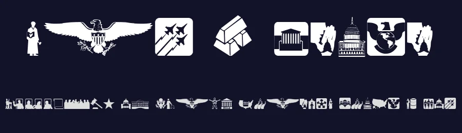 Law & Order by Iconian Fonts — Dingbats Font — thumbnail 2