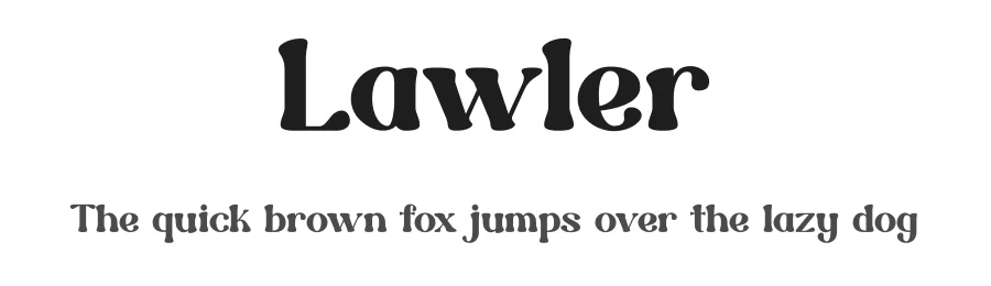 Lawler by Idebareng — Decorative Font