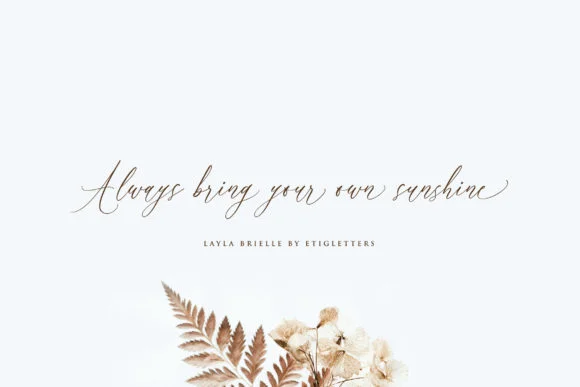Layla Brielle Font by etigletters — Script Handwritten Font — thumbnail 9