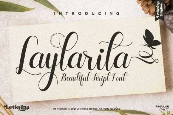 Laylarita Font by Letterena Studios — Script Handwritten Font