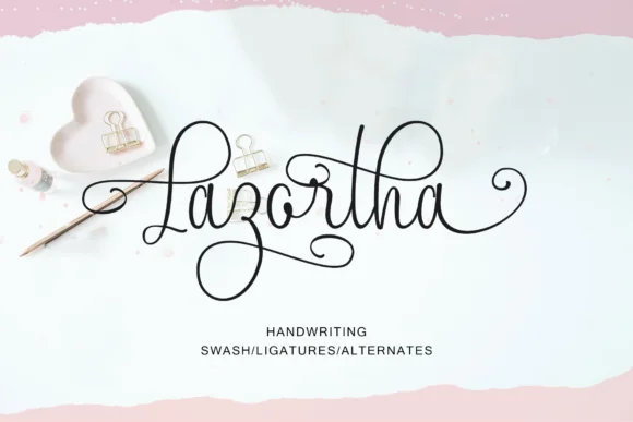 Lazortha Font by Rt Creative — Script Handwritten Font