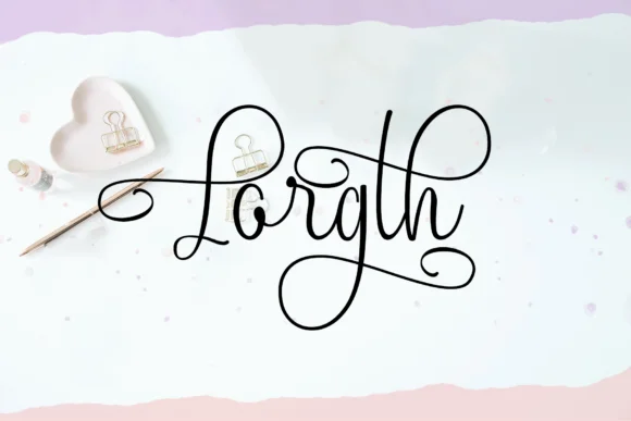 Lazortha Font by Rt Creative — Script Handwritten Font — thumbnail 3