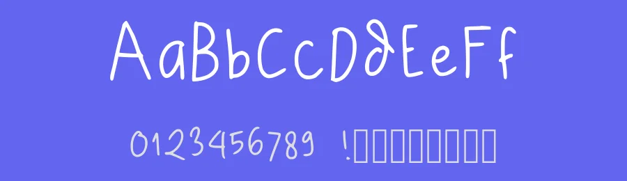 Lazy Dog Called Mipan by Mipan The Lazy — Script Handwritten Font — thumbnail 3
