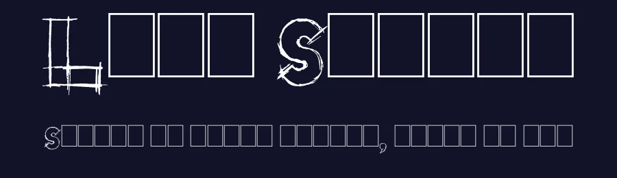 Lazy Sketch by imagex — Decorative Font — thumbnail 2