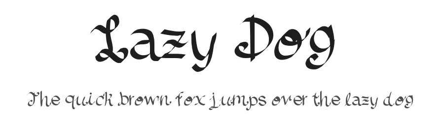 Lazy Dog