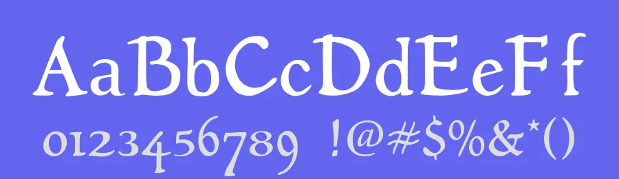 LDR Siniscalchi by Luigi Della Rosa — Decorative Font — thumbnail 3